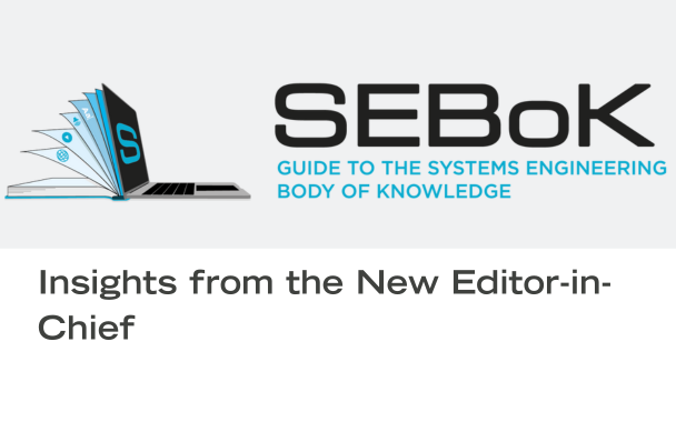 As the new Editor-in-Chief of the Systems Engineering Body of Knowledge (SEBoK), Dr. Nicole Hutchison shared her thoughts on the importance of the online resource and her vision for its future as systems engineering evolves and expands.